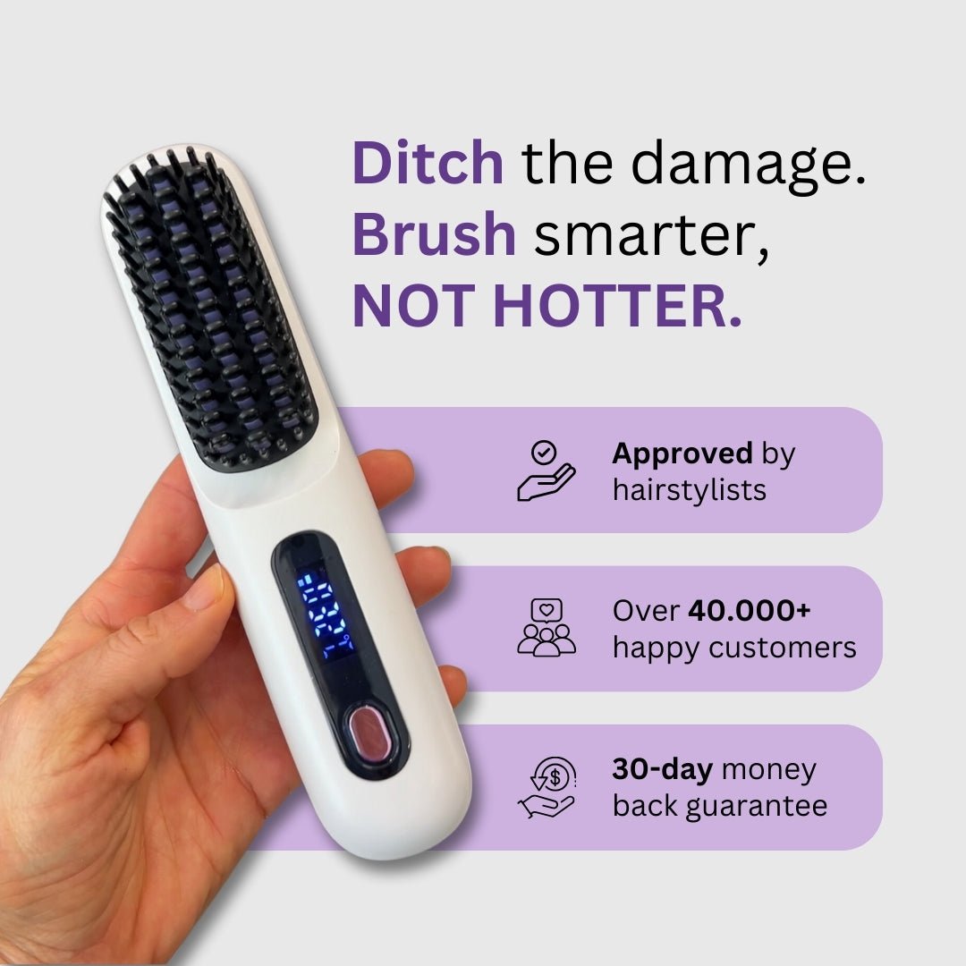 The Glow Wave™ | Wireless Heated Brush