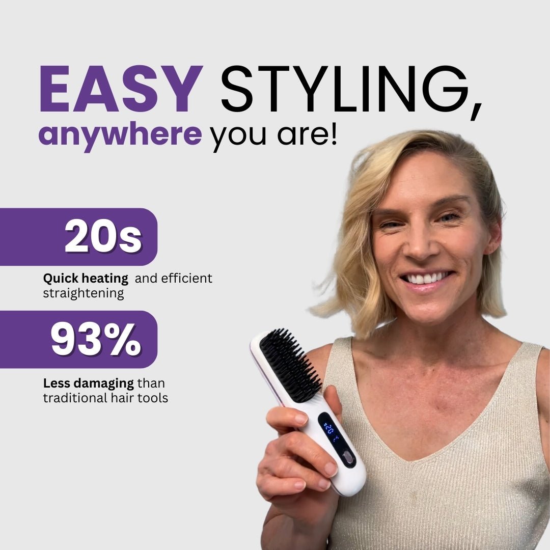 The Glow Wave™ | Wireless Heated Brush