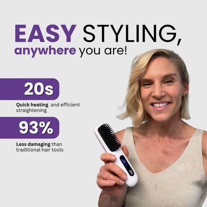 The Glow Wave™ | Wireless Heated Brush